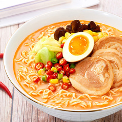 Unified Tonki 12 Bowls Full Carton Pack Japanese Bonito Bone Ramen Russian Soup Hot Food Sour and Spicy Full Carton Wholesale