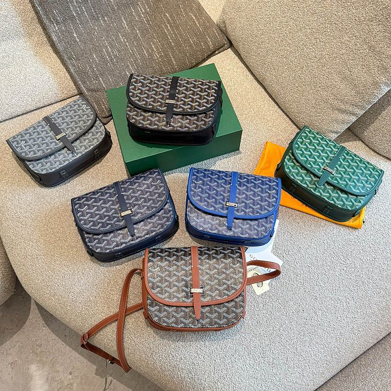 Goyard New Saddle Bag Single Shoulder Crossbody Underarm Bag Messenger Bag Unisex Fashion Versatile