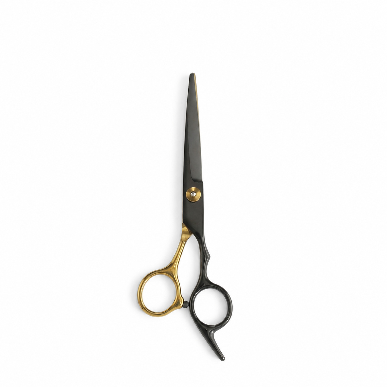 Juego de Tijeras de Peluquería de Acero Inoxidable Cromado con Apertura de 180 Grados para Salón de Belleza