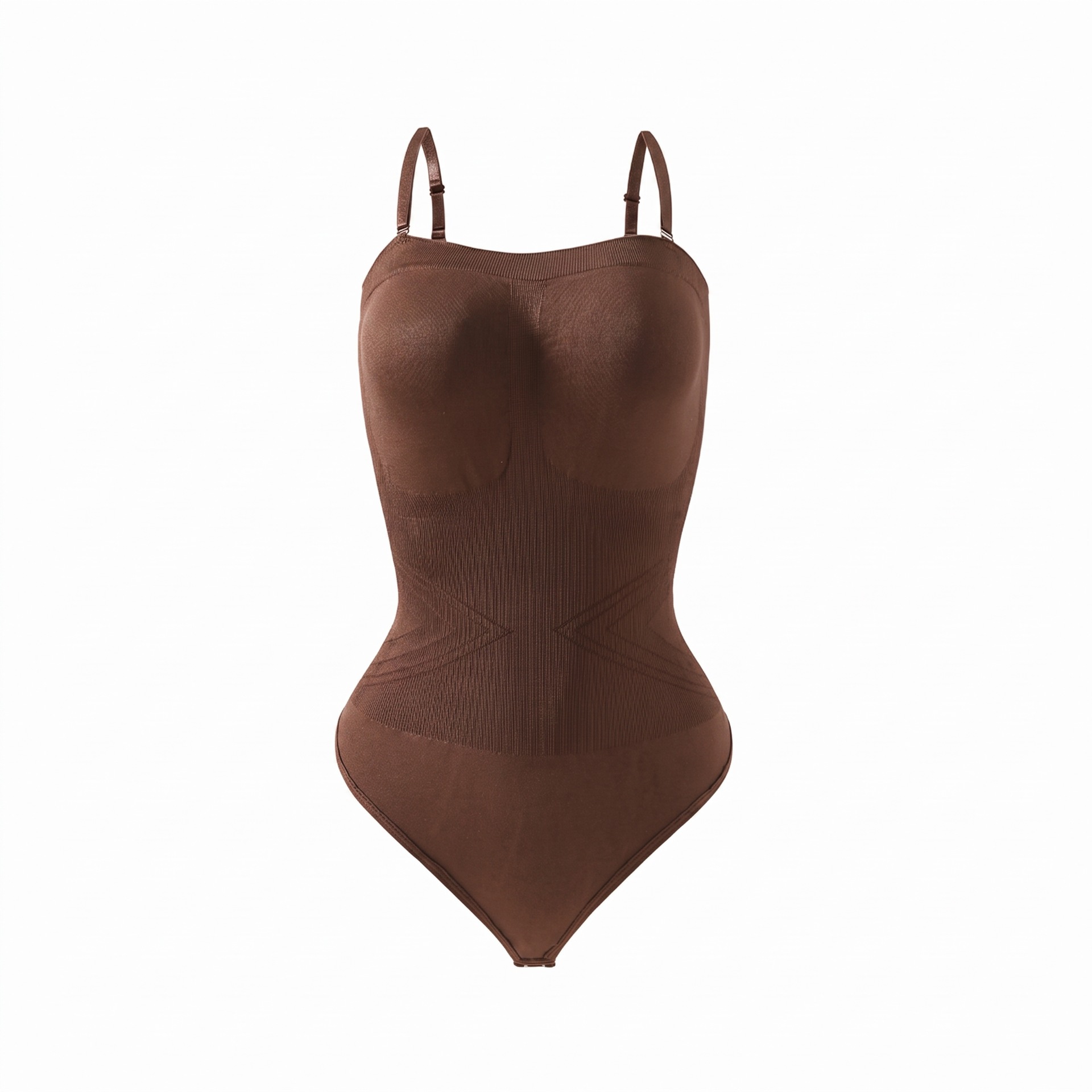 Body Moldeador Strapless con Tirantes de Nylon Sin Marcas Control de Abdomen