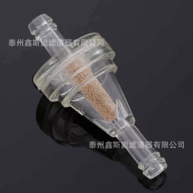 1/4&#39;&#39; 高质量透明铜芯汽油过滤器 摩托车割草机通用油滤 厂家供应