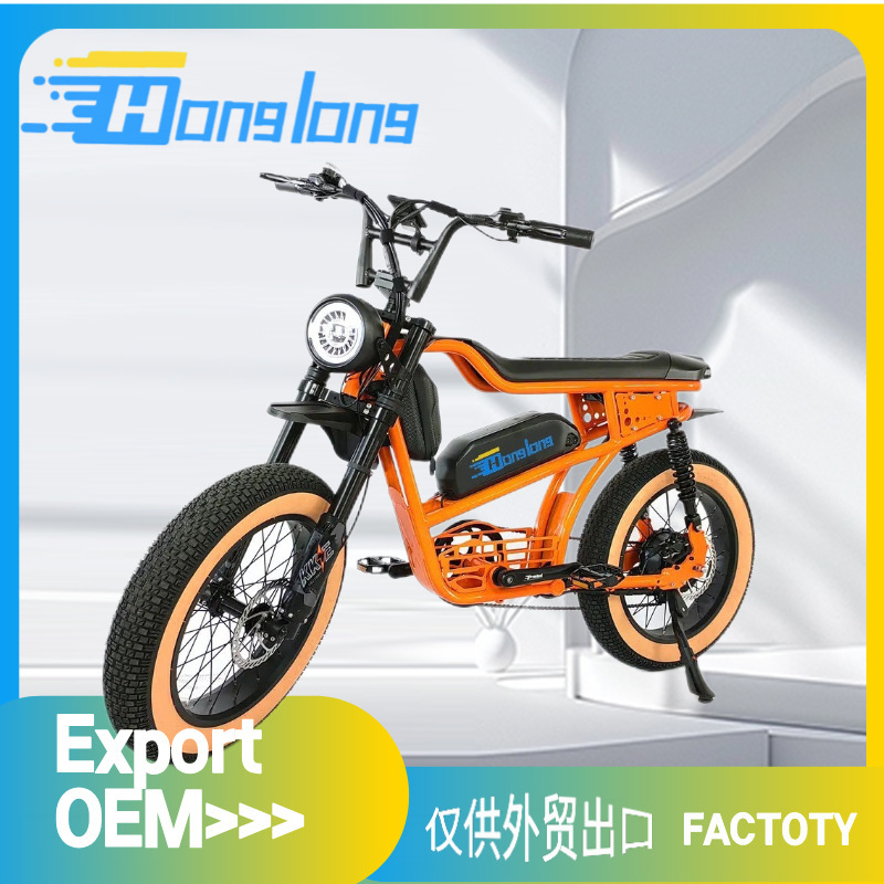 New National Standard 20inch Electric Motorcycle 3C Lithium Battery Off-Road Mountain Bike Off-Road Vehicle Commuter Electric Vehicle