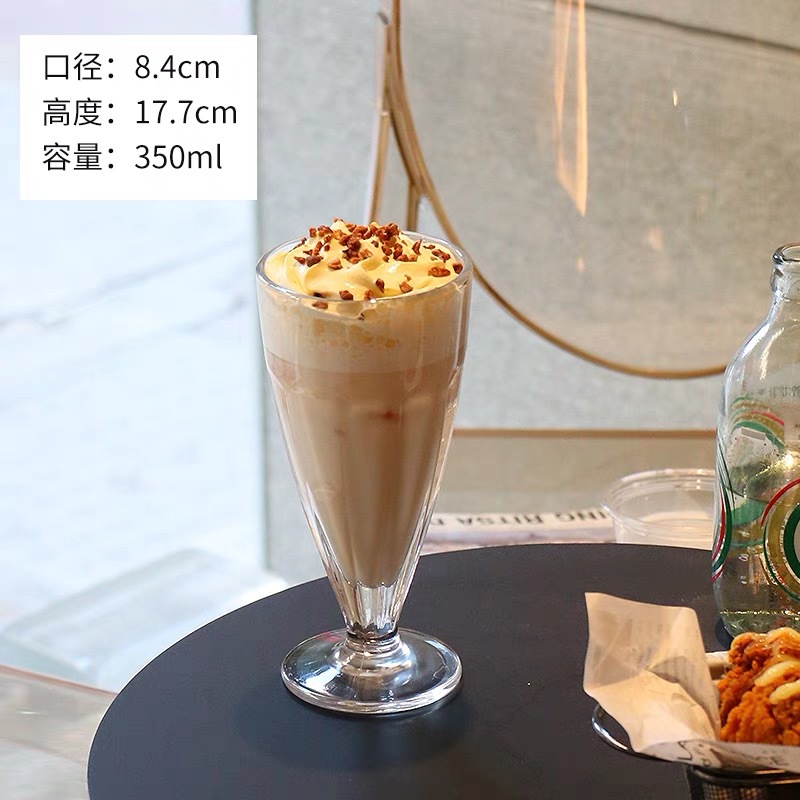 Red roja creativa patrón vertical vidrio ins estilo jugo taza batido de leche taza de café hogar transparente taza de agua taza de té