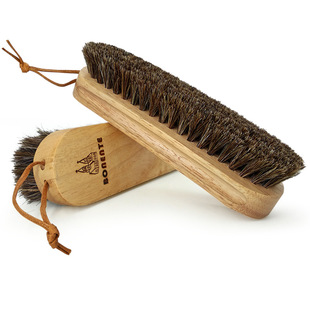 Rope horse hair brush shoe brush oil cleaning polishing brush leather shoes brush glossy leather soft brush