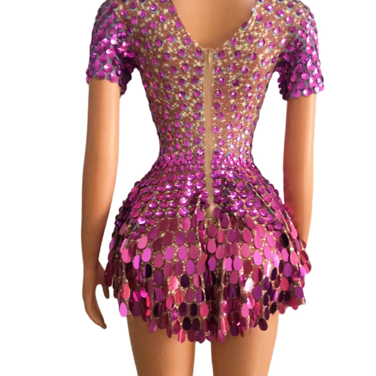 Сияющие ногти sequins, костюм, европейский стиль