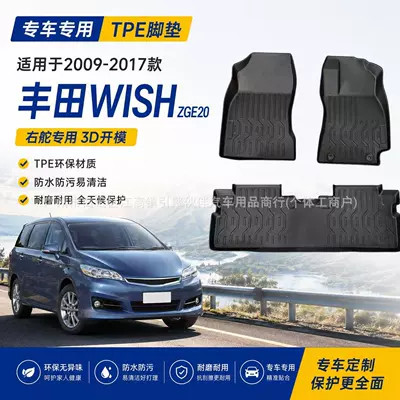 Modelə uyğun ayaqaltı WISH ZGE20 car floor mats