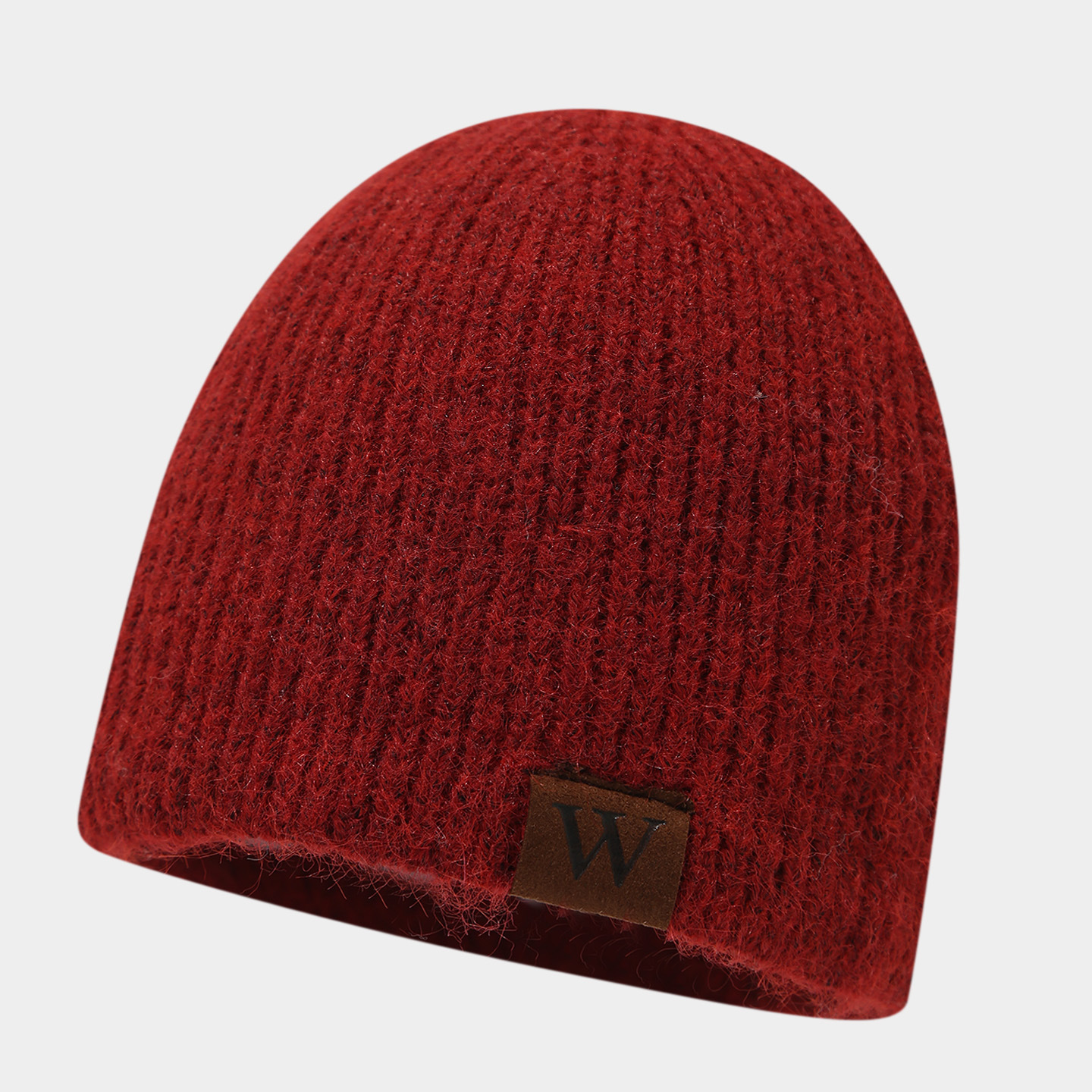 Otoño y invierno nuevo sombrero de punto transfronterizo de tendencia europea y americana rayas delgadas calles de moda retro sombrero de lana damas
