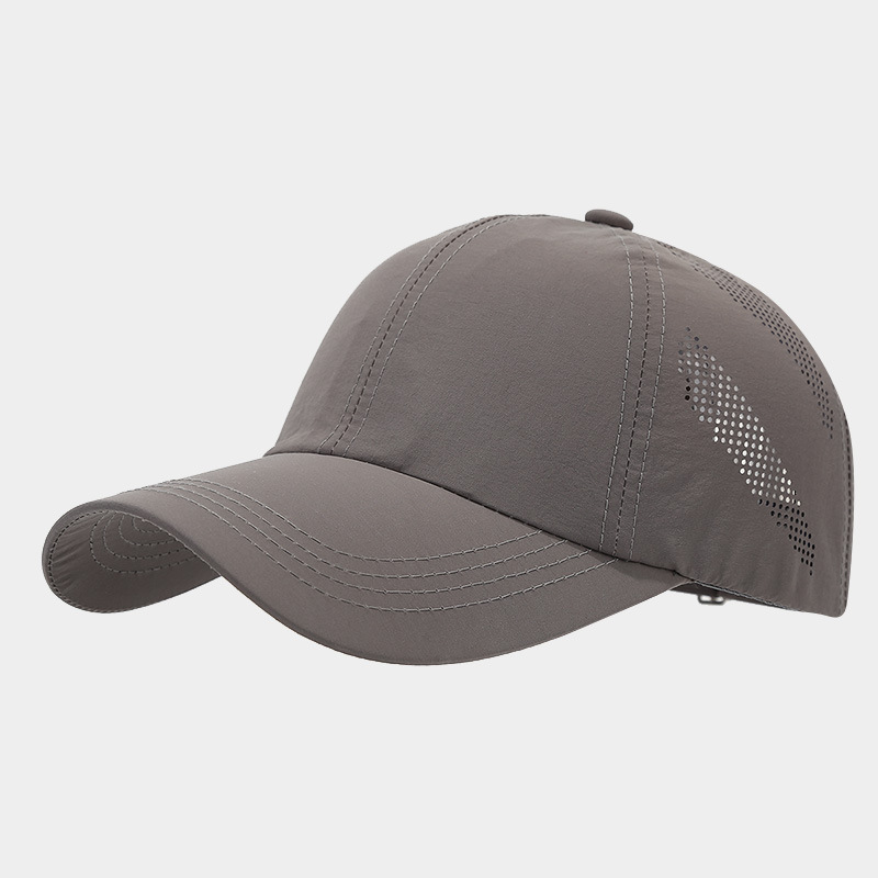 Sombrero de béisbol impermeable simple coreano de alta calidad simple japonés de color sólido sombrero de lengua de pato mujer cara pequeña