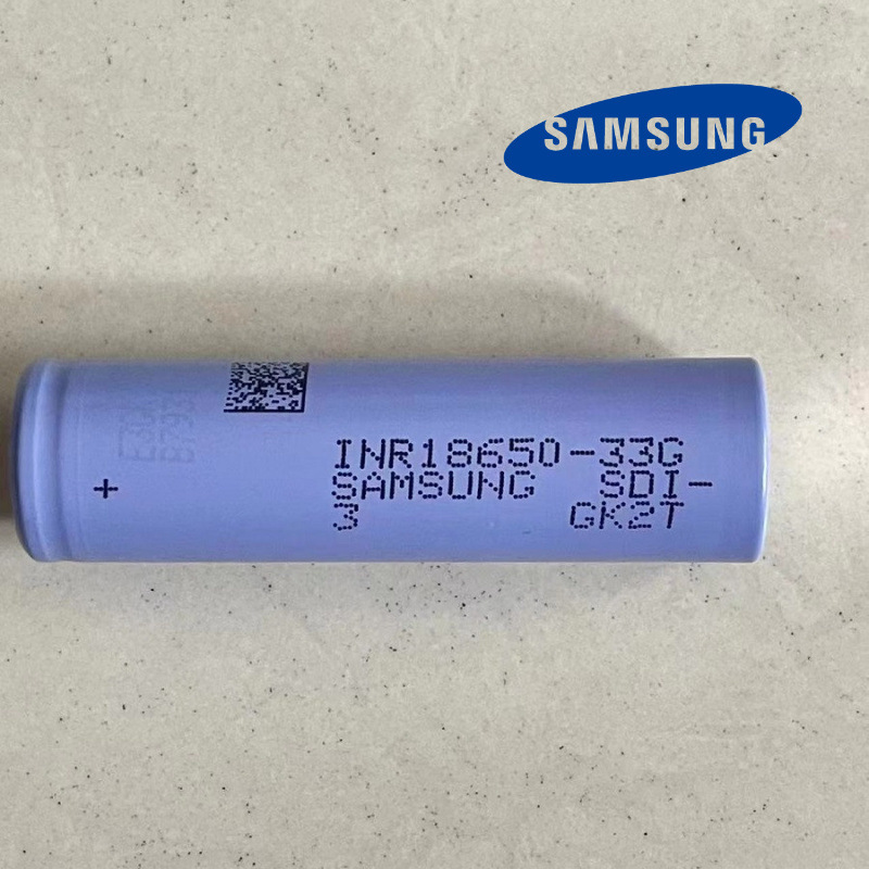 三星INR18650-33G电芯3300mah 3C平衡车锂电池