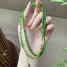 和田玉项饰;天然玉石手饰;和田玉手饰