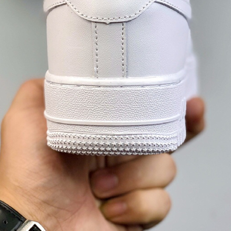 莆田産スーパーファイバーレザーAF1エアフォースワン純白万能定番男女兼用カップルカジュアルシューズ直送|undefined