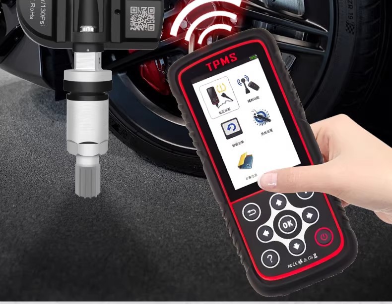 Modern specialized tire pressure sensor for Hyundai Santa Fe ix2535, built-in vehicle monitor, tire pressure detector