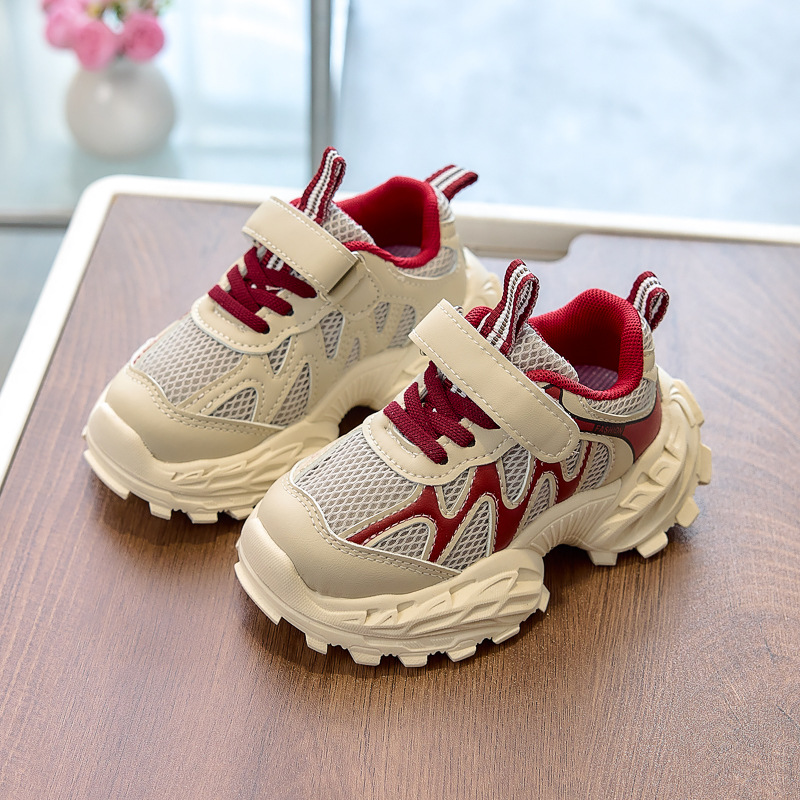 Primavera y otoño zapatos deportivos para niños, zapatos ecológicos para niñas, zapatos para padres, zapatos casuales transpirables para niños.