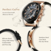 Waterproof quartz watches for leisure, silica gel men's watch, custom made