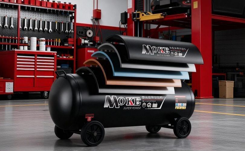 Large industrial-grade high-pressure air compressor for auto repair and painting, 380V high-power air compressor wholesale