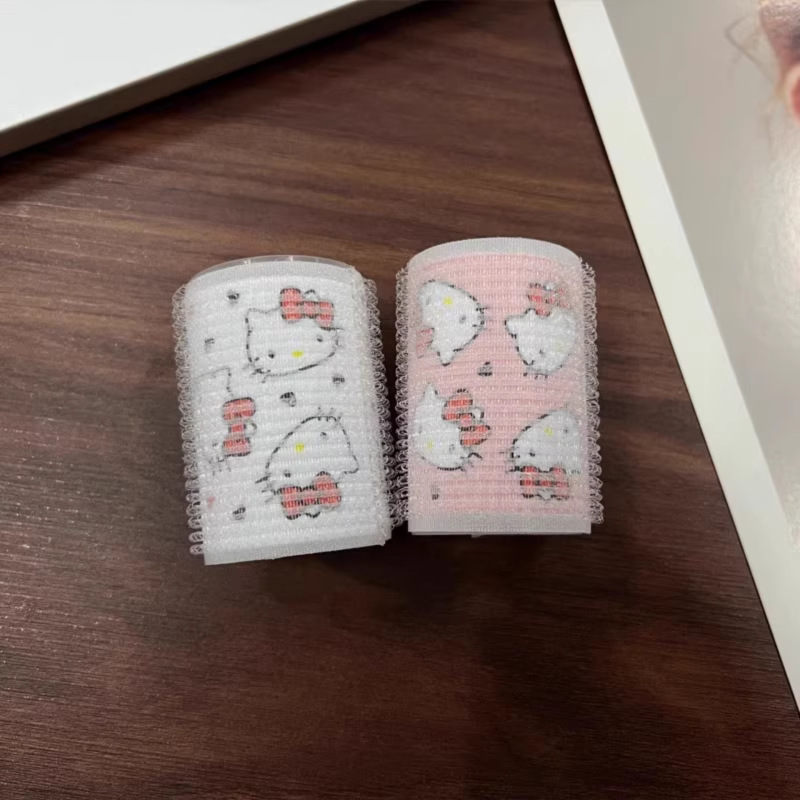 蓬松卷三丽鸡玉桂狗可爱卷发筒空气刘海卷发棒懒人定型卷发器发饰|undefined