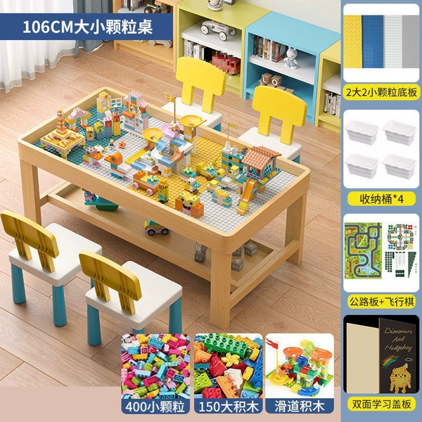 106 size granules+4 chairs +150 large +400 small