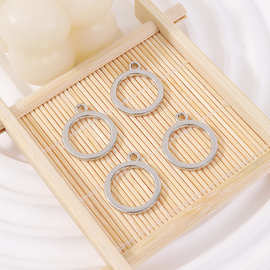 DIY几何圆形合金饰品配件手工diy手链毛衣链保色隔珠圆片材料包