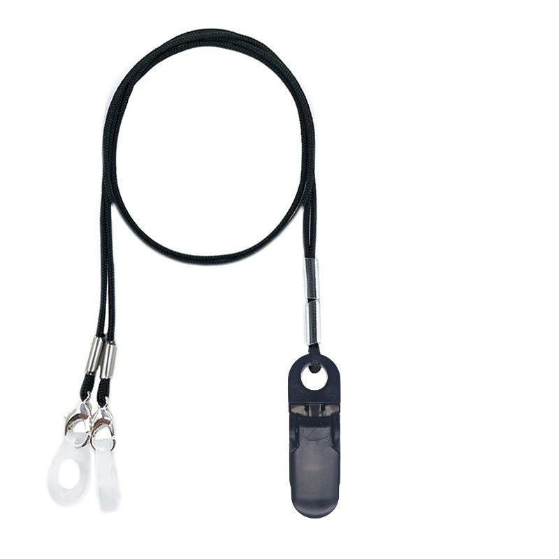 Audífono Cadena de cordón anti-perdida clip fijo Invisible Niños ancianos sordos oído espalda anti-caída accesorios solo oído binaural