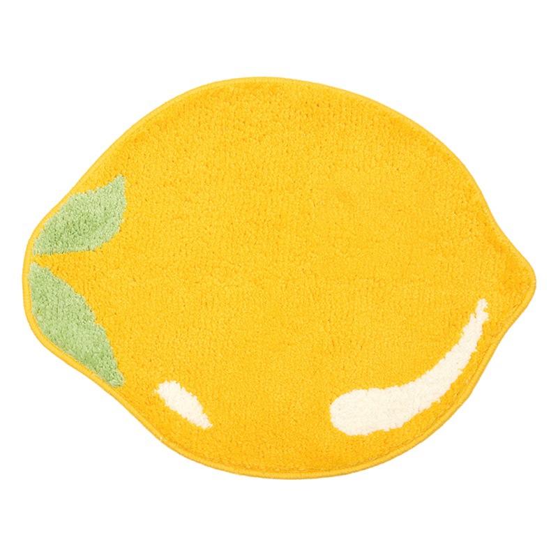 INS alfombra especial en forma de alfombra dormitorio puerta de la casa estera de la puerta alfombra de la fruta baño Baño absorbente estera antideslizante