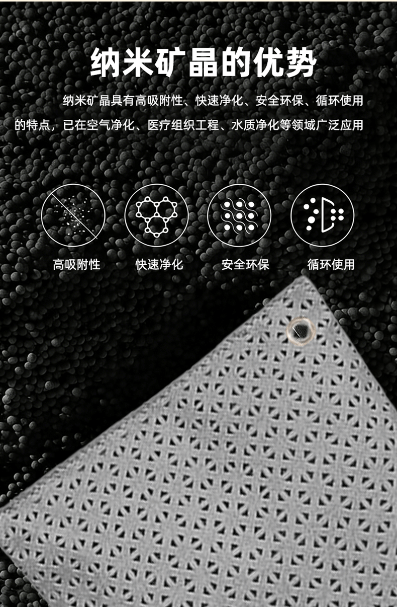 New Car Nano Mineral Crystal Formaldehyde Removal Activated Carbon for Vehicles, Specifically Designed to Absorb Formaldehyde, Car Bamboo Charcoal Bag for Purification and Odor Removal