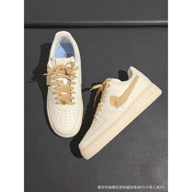 Putian Pure Original Af1 Air Force One Sneakers Force1 Lv8 3Gs Men's Casual Sports Versatile Women's White Shoes