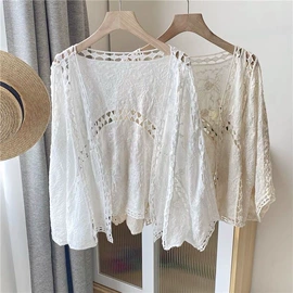 蕾丝衫雪纺衫;吊带背心;女式针织衫