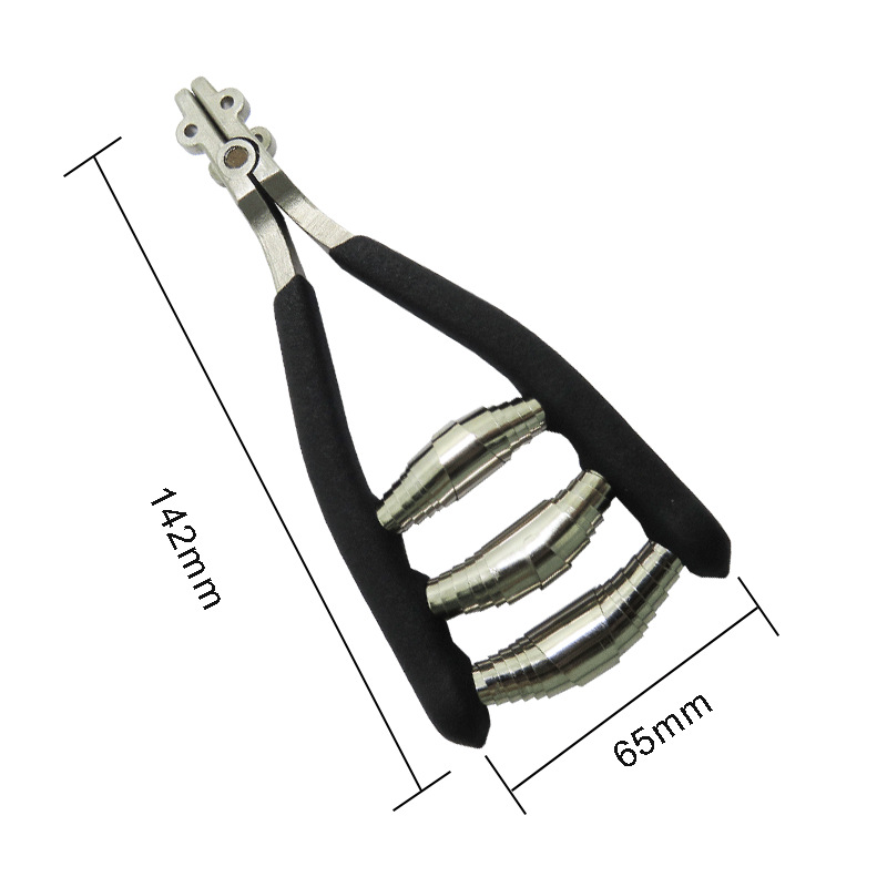 Clip de inicio de fábrica Cabeza ancha tres primavera nueva raqueta de Bádminton de aluminio ultraligero herramienta de cable de desgaste de tenis clip de inicio