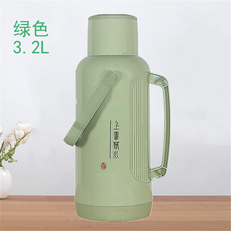 魔法瓶家庭用大容量魔法瓶魔法瓶革学生寮普通大型茶瓶プラスチックシェル|undefined
