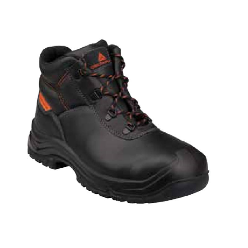 代尔塔301918高帮防砸电绝缘耐酸碱耐油防滑耐高温安全鞋