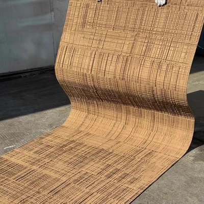 Tablero de madera de sierra de piedra blanda Tablero de haya Tablero de madera de arte doblable Cemento vertido Piedra plástica Fondo de vetas de madera Según la decoración Piedra flexible