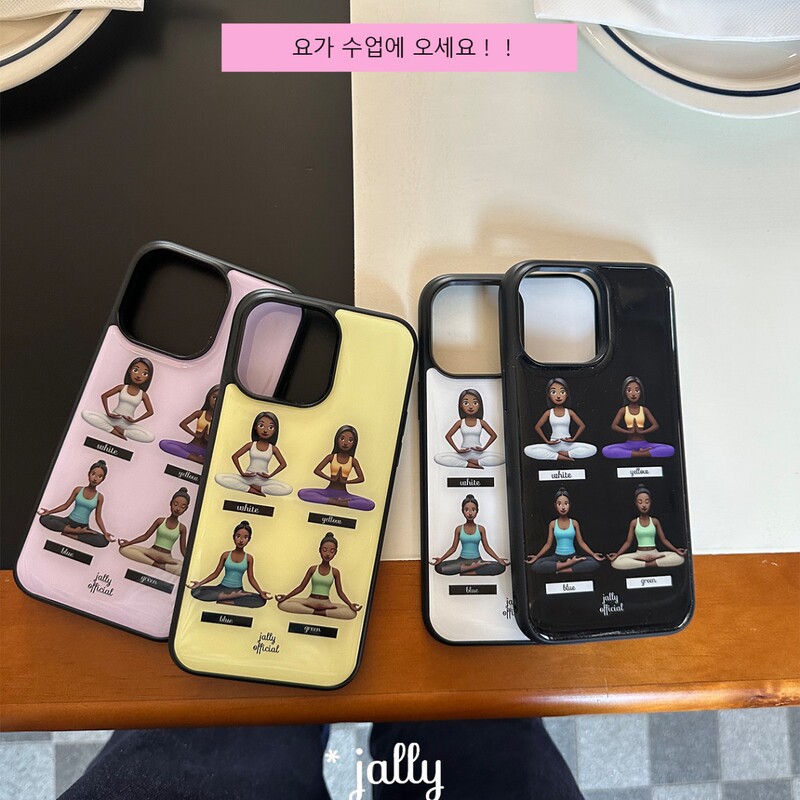Jally Monday's Niche Original Design Series "Come Take a Yoga Class!" Is Suitable for iPhone 17 Pro Jally Monday's Niche Original Design Series "Come Take a Yoga Class!" Is Suitable for iPhone 17 Pro