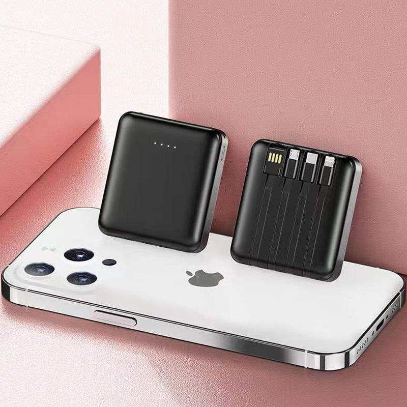 Cuatro líneas de gran capacidad de alimentación portátil desmontable mini compatible teléfono móvil al aire libre suministro de fabricantes