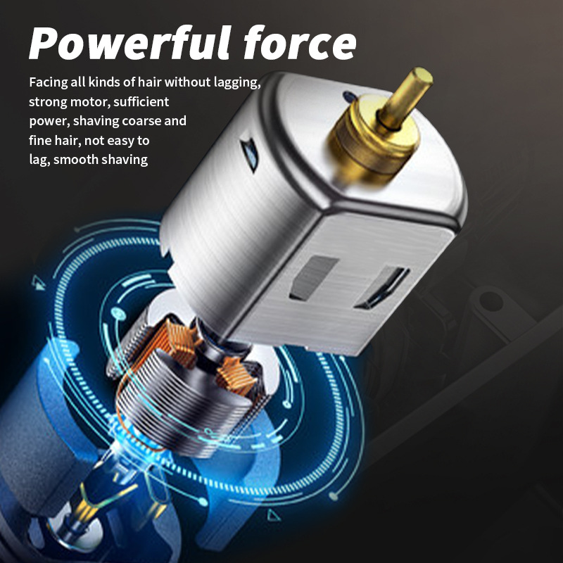 Cross-border exclusive digital display retro oil head carving electric razor professional salon charging carving electric razor