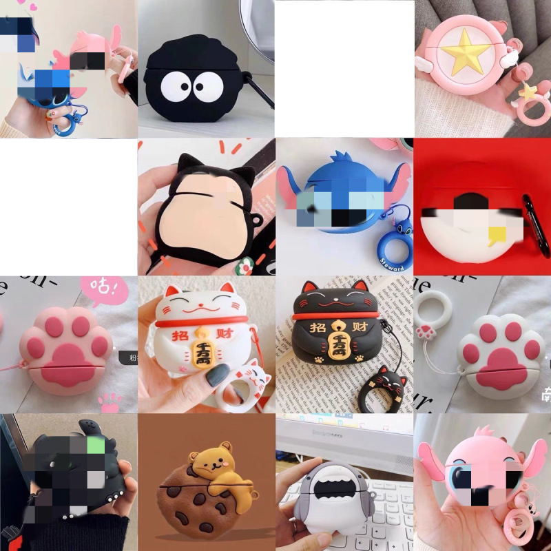 Applicable to realme real me Buds T300 Bluetooth earphone case cartoon silicone Real me Buds T300 earphone case