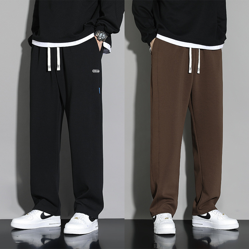 Pants men's autumn loose sports pants fashionable casual pants men's draping straight sweatpants men's sports pants men's trousers
