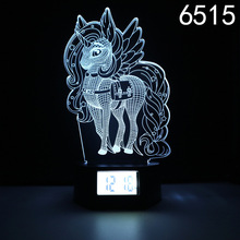 Сʱ�ӵ��� �����޹��޵Ȼ�������ϵ�ж��LED����3DСҹ��С̨��