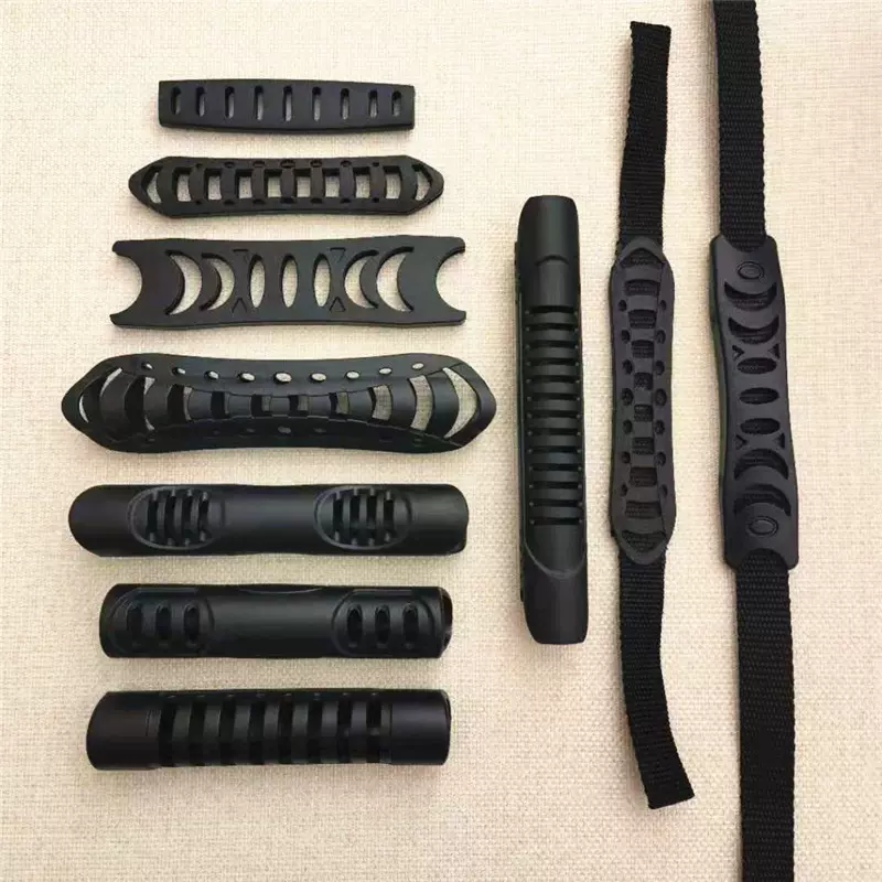 定制PVC把手箱包塑料手把 拎密码箱手挽配件锌合金箱包拉手塑料提