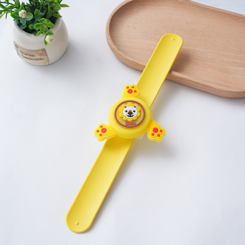 Nuevo flash, lindo artefacto de juego, planta, aceite esencial, pulsera de anillo, giroscopio giratorio brillante, adulto, niño