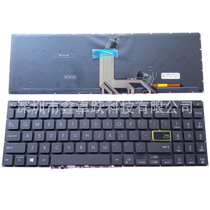 US for ASUS X513 E510 K513 F513 M513 S513 V5100 Keyboard