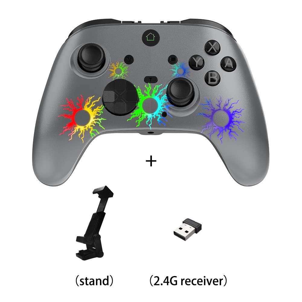 Transfronterizo De La Venta caliente multifuncional Bluetooth GamePad compatible con N-SWITCH Pingguo IOS Android PC360 STEAM