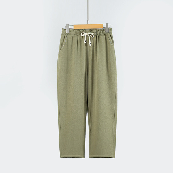 Summer silk trousers