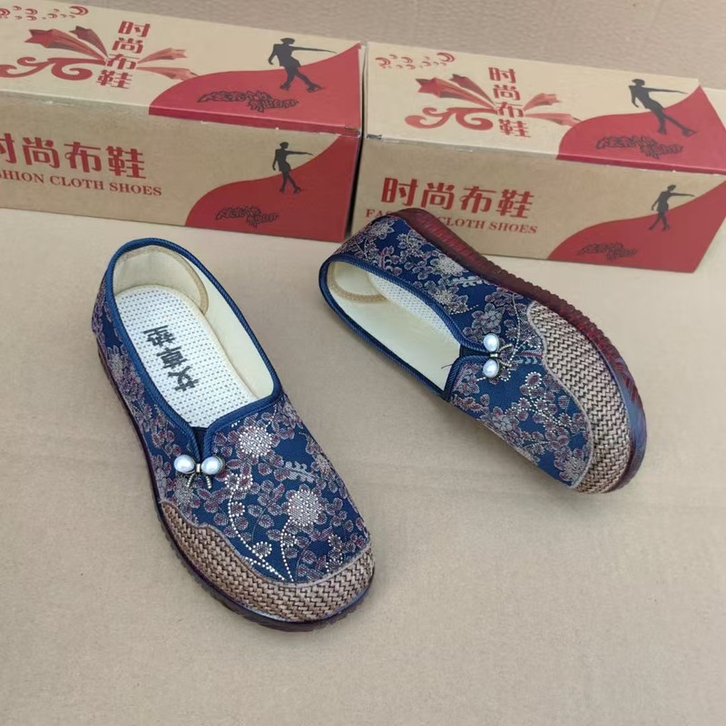 秋季新款女式布鞋TPR软底老北京布鞋女户外透气老太太鞋中老年鞋|undefined