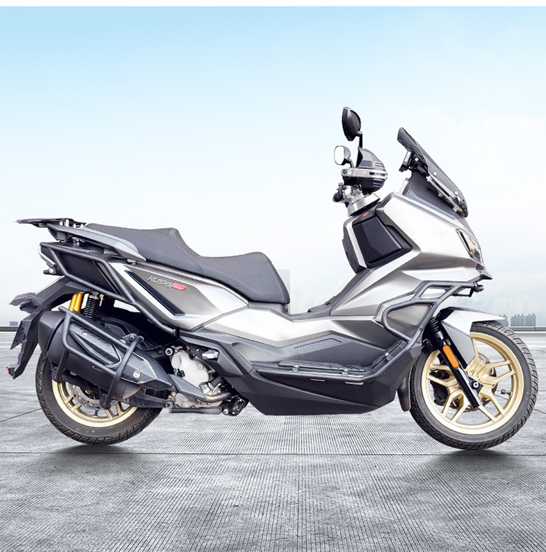 Suitable for Sanyang Husky 300 Bumper Full Surround Front and Rear Guard Bars Exhaust Bars Scooter Anti-Fall Bars Modification