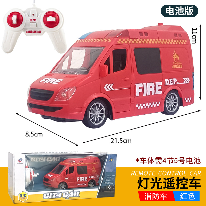 대형 소방차(본체에 AA 배터리 장착 필요)