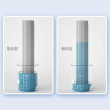 pu海绵拖把头滚轮拖布家用懒人一拖净拖把免手洗吸水胶棉拖把配件