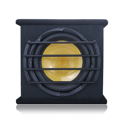 Manufacturer Supplies Car Audio 10inch Active Subwoofer with Amplifier Super Power Subwoofer Hs-1003