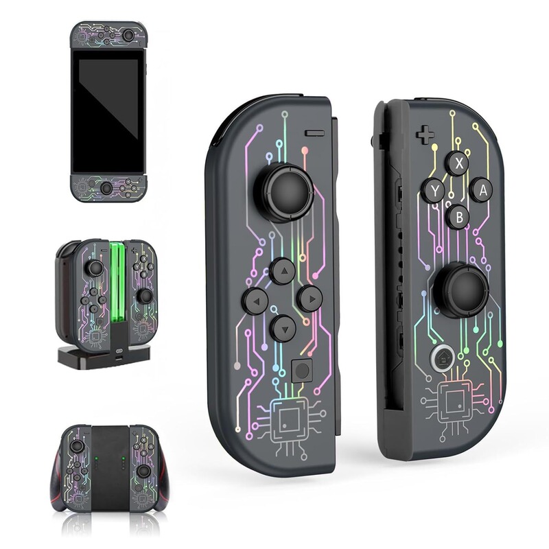 NS switch joy-con 私模左右手柄 joycon手柄 switch蓝牙手柄带|undefined