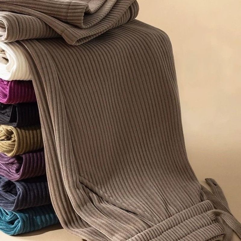 Pantalones rectos de lana de meandruño para mujeres primavera, otoño y invierno 2025 nuevos pantalones de pierna ancha de cintura alta y delgada sueltos y colgantes