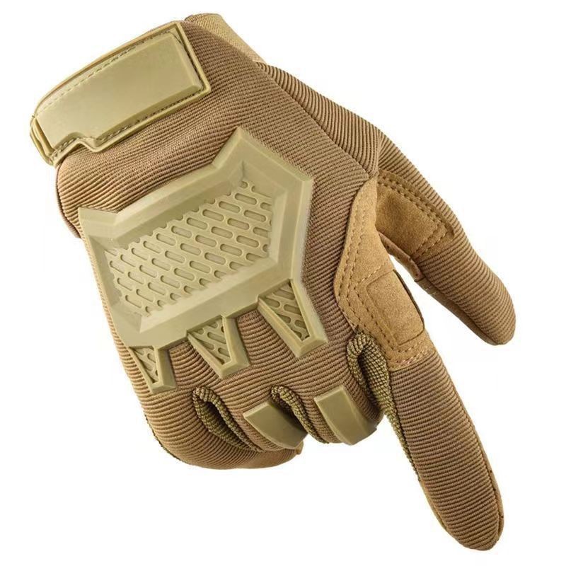 Guantes de dedo completo tácticos transfronterizos pantalla táctil entrenamiento combate antideslizante ciclismo hombres guantes de Deportes de protección al aire libre dedo largo